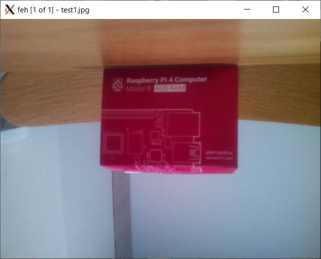 SSH接続したRaspberry Pi上の画像をfehを使ってPC側で表示する（Windows環境）